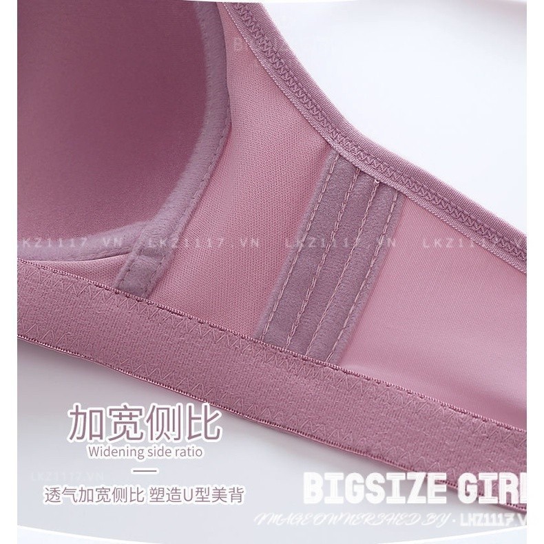 Áo lót không gọng Áo ngực nữ Bigsize Áo bra nữ trung niên nâng ngực mỏng 50kg 100kg