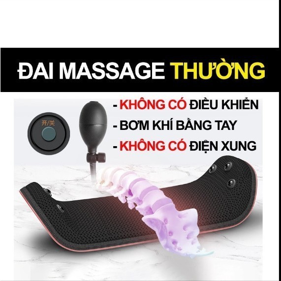 Máy massage lưng cao cấp, máy massage đĩa điệm cột sống,máy đấm lưng.-Hakatashop