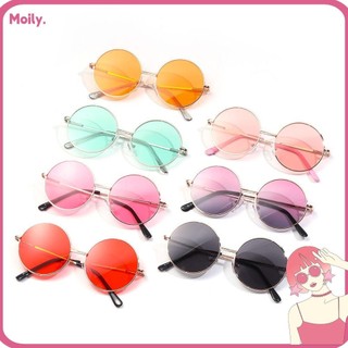 Kính mát gọng tròn chống tia UV400 phong cách retro thời trang cho trẻ