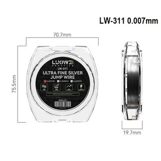 Dây đồng phủ bạc câu mạch Luowei LW-311 đã phủ bạc