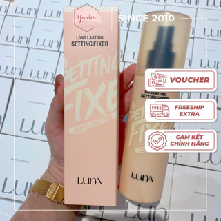 Xịt giữ makeup luna long lasting setting fixer 100ml