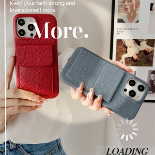 Hộp đựng thẻ sang trọng túi da cho iphone 15 pro max 14 13 pro 12 pro max iphone 11 vỏ chống sốc chống va đập