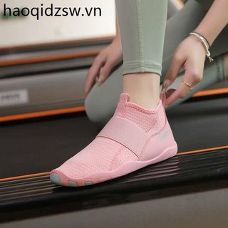 Giày Thể Dục Trong Nhà Hấp Thụ Sốc Im Lặng Nhảy Dây Giày Thể Thao Chống Trơn Trượt Squat Deadlift Cử Tạ
