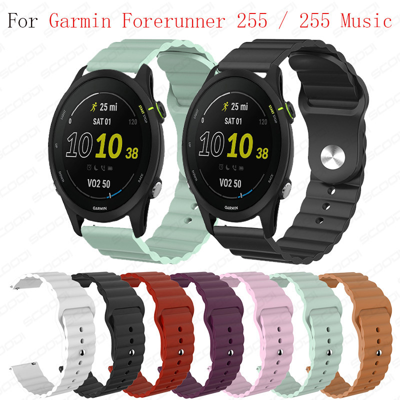 Dây đeo đồng hồ silicon cho đồng hồ thông minh Garmin Forerunner 965 955 265 255