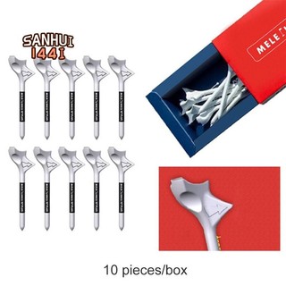 Mele liên kết golf tee hình thoi golf tee bracket 10° chèn chéo nhựa bền tee golf speed tee phụ kiện chơi gôn