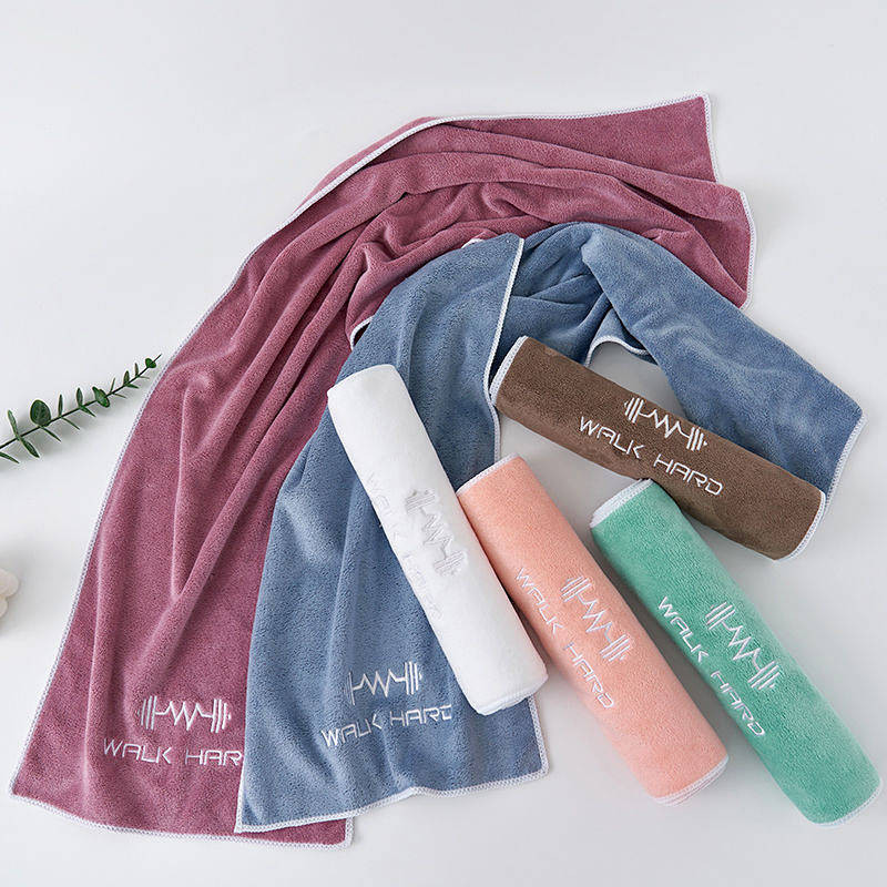 Sweat-Absorbent Sports Towel Lengthened Sweat-Wiping Gym Running Yoga Mat Towel Large Sweat Towel Gi