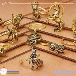 Tượng động vật bằng đồng nguyên chất chất chất lượng cao với 12 kiểu dáng khác nhau dùng để trang trí xe hơi