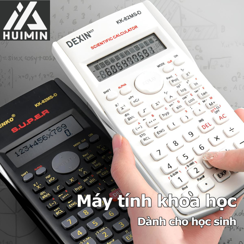 Máy tính khoa học Học sinh đa chức năng Máy tính cầm tay đơn giản Văn phòng phẩm Đồ dùng văn phòng trường học