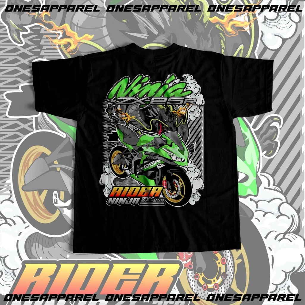 Áo thun đua Kawasaki Ninja Zx25r
