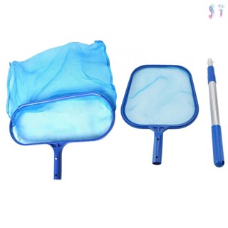 1 vợt và 1 vợt lưới vớt rác bể bơi bằng nhôm kèm 1 túi đựng chuyên dụng