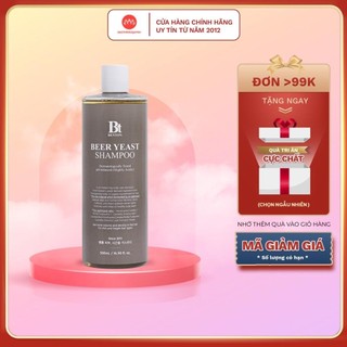 Dầu gội đầu chăm sóc tóc Benton Beer Yeast Shampoo 500ml - dầu gội chiết xuất men bia dưỡng tóc