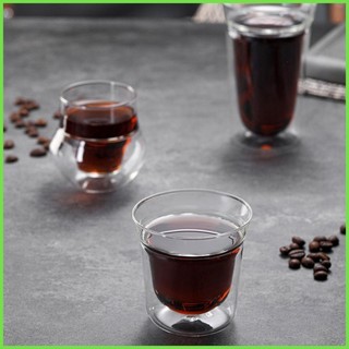 Ly Cà Phê Thủy Tinh Borosilicate Ly Cà Phê Thủy Tinh Bền Cách Nhiệt Rượu Ly Cho Trà Cà Phê Whisky smbvn smbvn