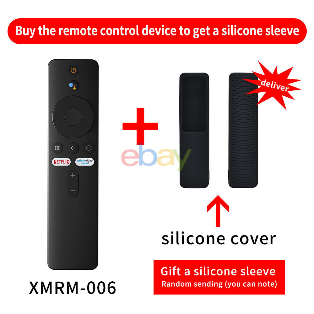 Xmrm-006 Mới Cho Xiaomi TV Stick MI Box S 4K Bluetooth Voice Remote Có Nắp