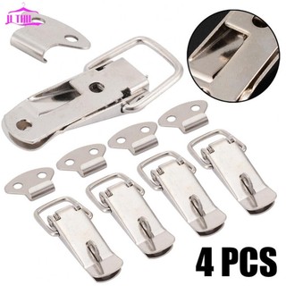 【UTHU】Stainless Steel Toggle Locking Clamps 4PC Lockable Latch Handles for Boxes