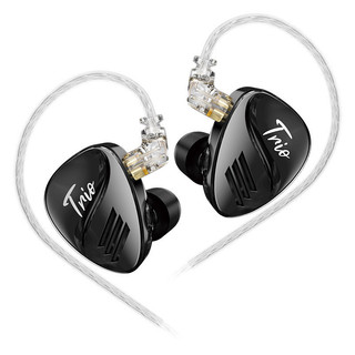 Cca Trio in Ear HiFi Tai nghe 3DD Năng động Cao cấp có thể điều chỉnh Tai nghe Giám sát Tai nghe Loại bỏ Tai nghe Tai nghe Bass Tai nghe