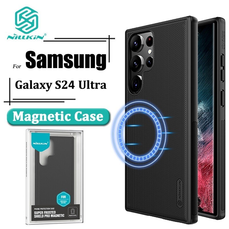 Ốp Lưng Nillkin Sần Cho Samsung Galaxy S24 Ultra, S24 Plus, S24, Ốp Lưng Nhựa Cứng - Filo Shop