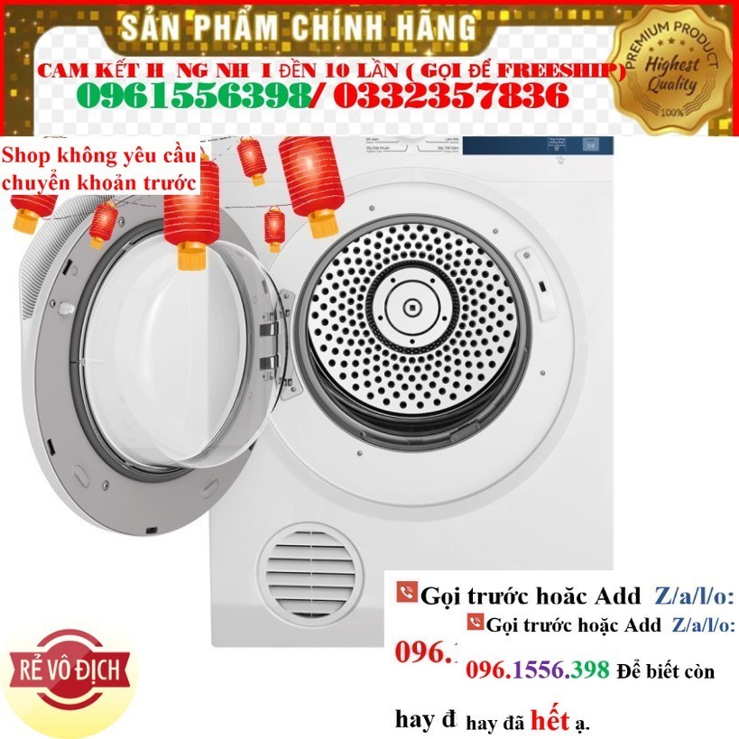 EDV854J3WB - Máy Sấy Thông Hơi Electrolux 8.5kg EDV854J3WB -bona prezo