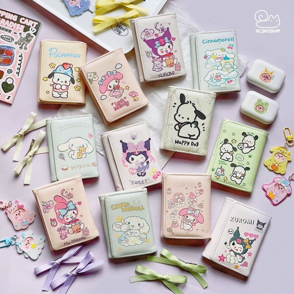 Ví gập 3 Cinnamoroll