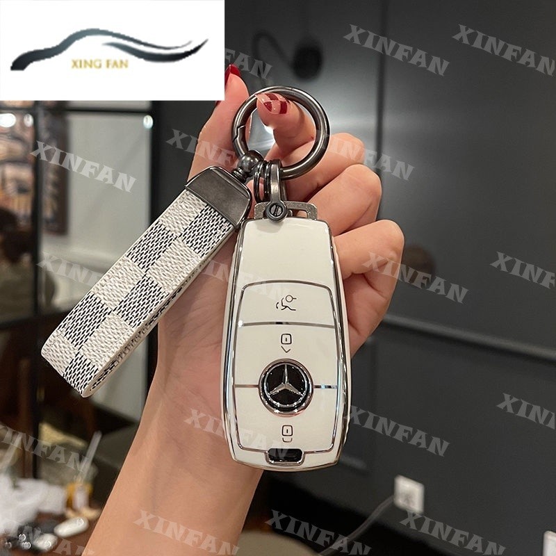 Vỏ chìa khóa XF Mercedes Benz A Class B Class C Class E Class S Class EQA EQC GLA GLB GLC GLE GLE GL