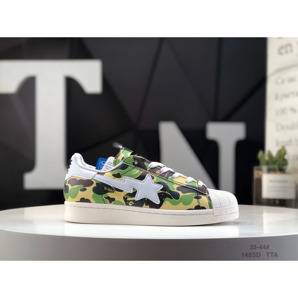 Adidas athing Ape x Adidas Superstar II gz81007 148sd u007f