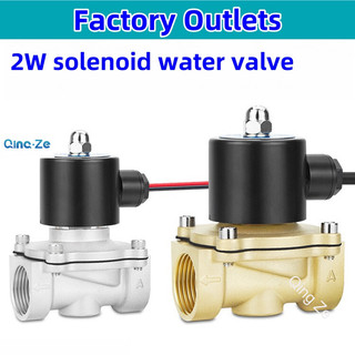 Van điện từ Van nước 220V Van 24V Thường đóng 4 điểm 6 điểm 3.3cm Van điều khiển 2W025-08 Van chuyển đổi van khí DN08 (1 / 4 ") DN10 (3 / 8") DN15 (1 / 2 ") DN20 (3 / 4 ") Dn25 (1").