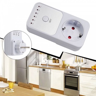 NEW>>Timer Socket Socket Controller Timing Socket White 240V/50Hz Countdown