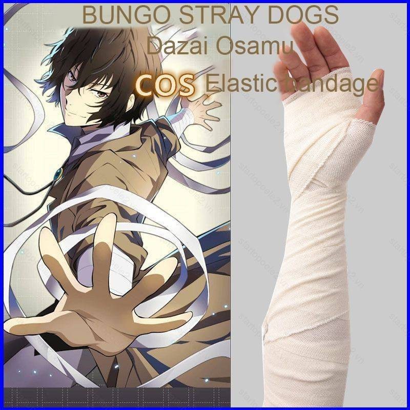 Bungo STRAY DOGS Dazai Osamu băng cosplay đạo cụ