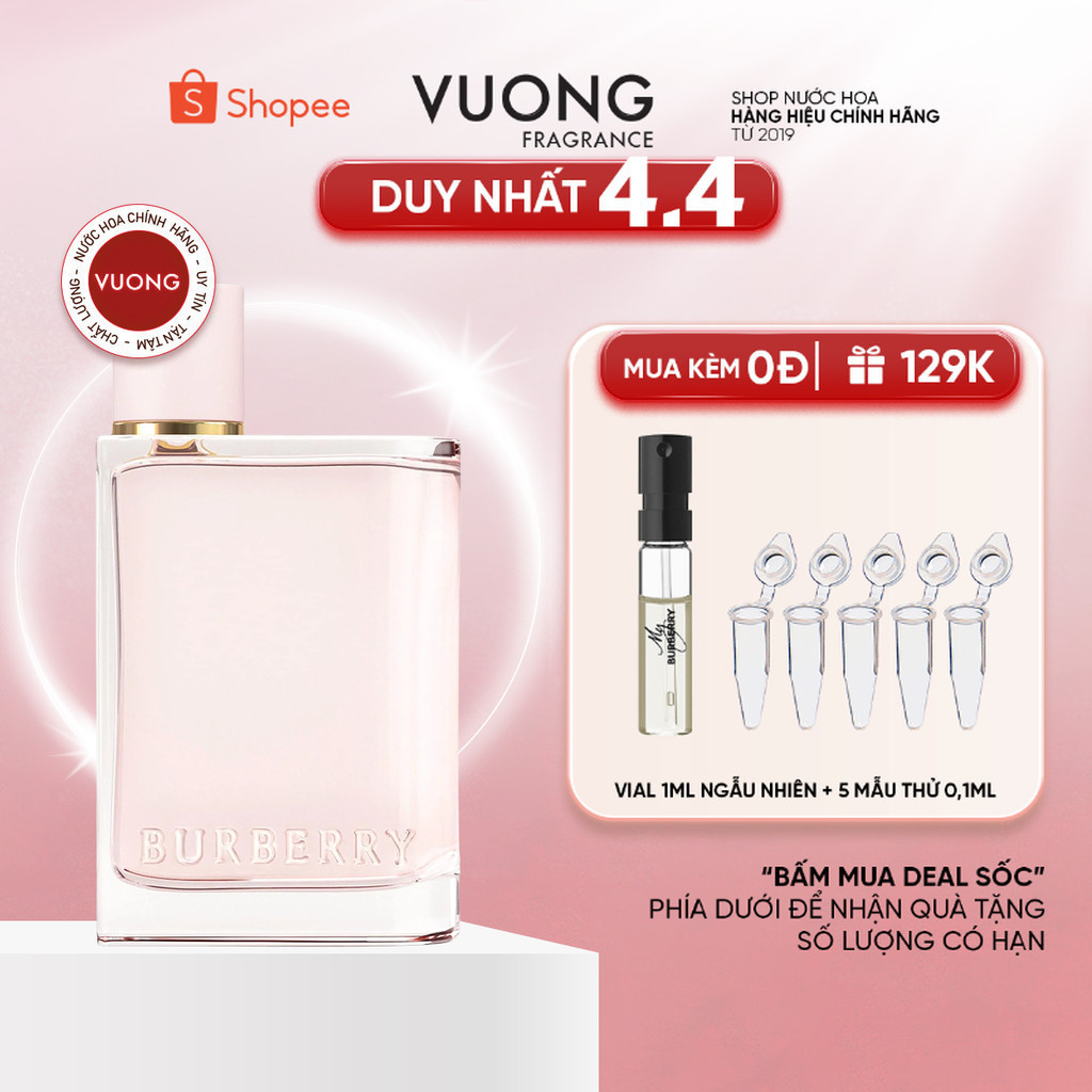 [Mẫu thử] Nước Hoa Nữ BBR Her Eau De Parfum