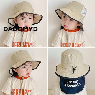 DADOMYD Mũ Xô Trẻ Em, Vành Rộng Chống Tia UV Mũ Chống Nắng, Hoạt Hình Ngoài Trời Dễ Thương Thoáng Khí Mũ Panama Trẻ Sơ Sinh Bé Gái Bé Trai
