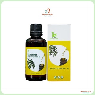 Tinh dầu tràm Bảo Nhiên cho bé 50ml, dầu lá tràm Huế thảo dược thiên nhiên - Monnie Kids