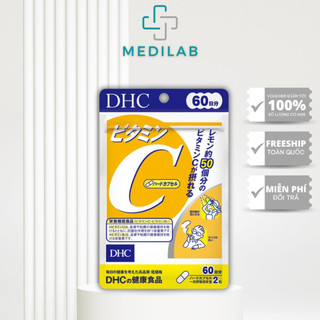 Viên uống Vitamin C DHC 60 ngày bổ sung Vitamin C cho cơ thể