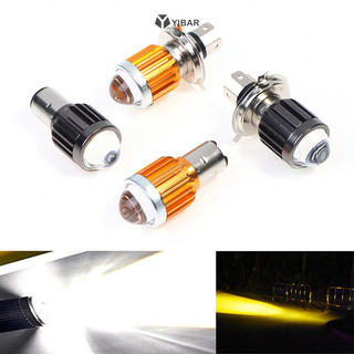 Yibar 10000lm h4 led moto h6 ba20d led bóng đèn pha xe máy đèn sương mù 12v mới