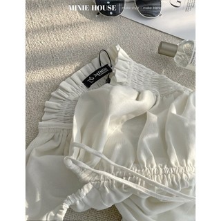 Đầm maxi yếm rút nhún 3232.