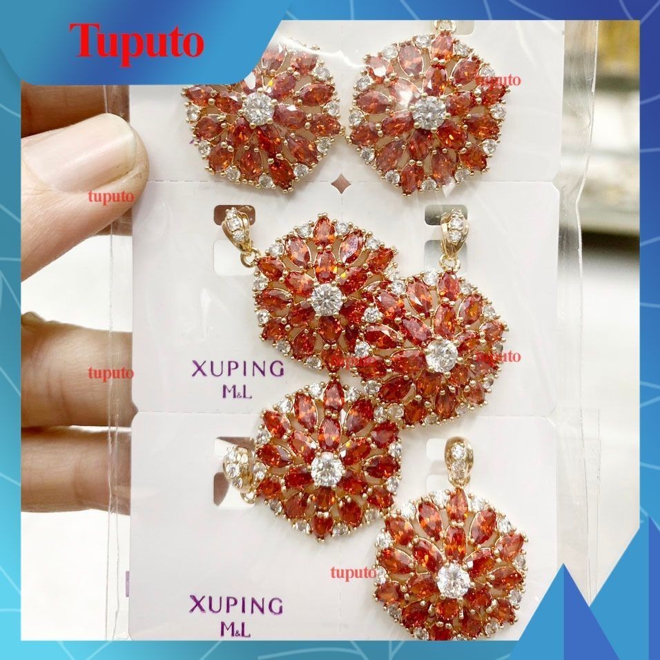 Mặt dây chuyền nữ đá màu xuping mạ vàng Tuputo 521030