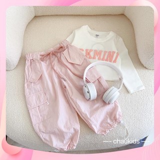 Xả Set áo mini quần jogger cho bé gái
