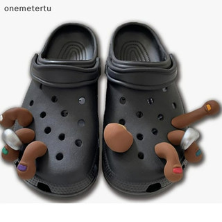 Onemetertu Ngón Tay Cho Crocs Phụ Kiện Trang Trí Giày 3d Ngón Chân Ch Cho Crocs Ngộ nghĩnh Mô Phỏng Chân Ngón Tay Cái Giày Ch Trang Trí EN