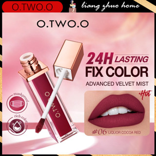 O.two.o Matte Lip Tint Kiss Proof Mask 24h Son môi dạng lỏng lâu trôi Trang điểm bóng