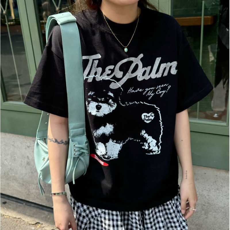 【HOT】 Áo Thun Đen UNISEX "MY BOY" Form Boxy - ThePalm