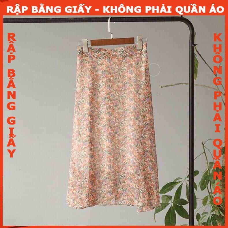 Rập  mã 960 - chân váy midi sau thun