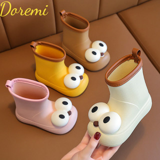 Doremi ủng đi mưa chống trượt chống thấm nước in hình hoạt hình dễ thương dành cho trẻ em