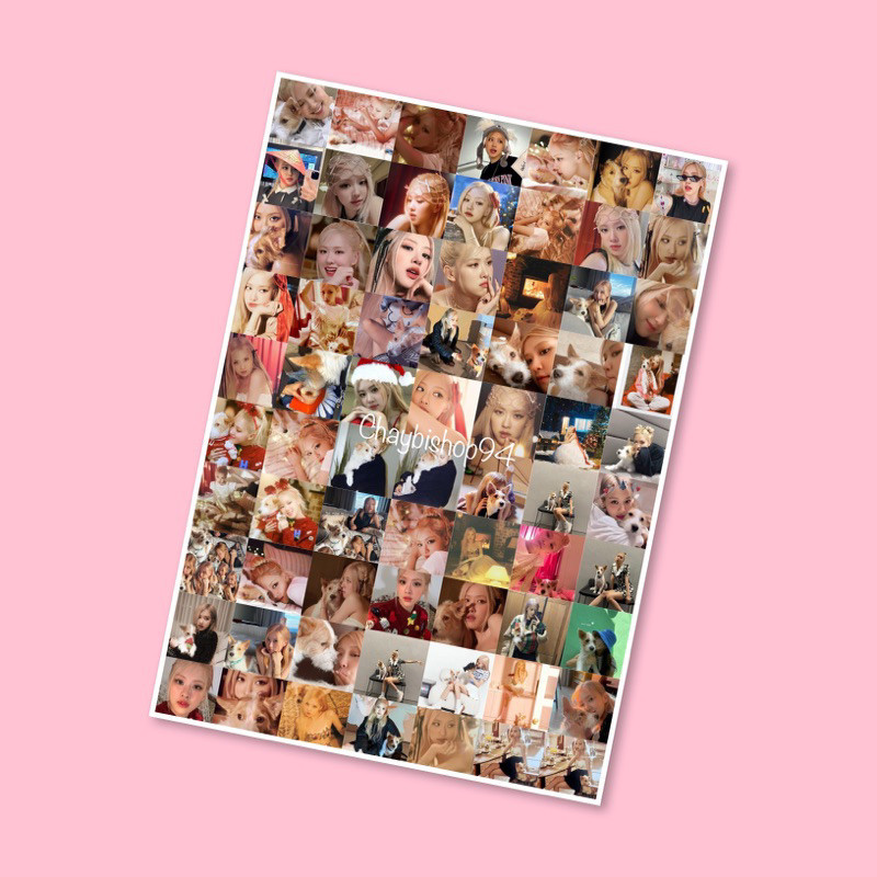 Sticker niêm phong Rosé BLACKPINK