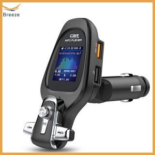 Wind Car Mp3 Player Fm Transmitter Bt28 Bluetooth-tương thích rảnh tay Qc3.0 Sạc nhanh Bộ chuyển đổi đa chức năng