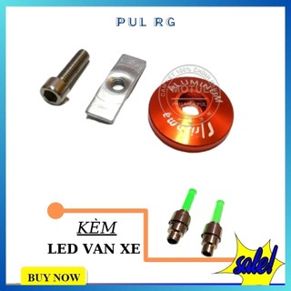Combo nút bịt chân kính dành riêng cho xe SH, SH Mode kèm đèn led van xe mẫu màu ngẫu nhiên