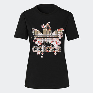 Adidas phong cách sống áo thun her studio london nữ đen h20460