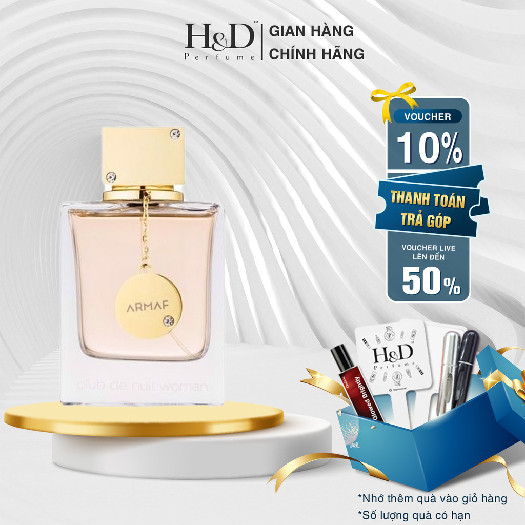 Nước Hoa Nữ Armaf Club De Nuit Women Chai Full 105Ml Sang Trọng Quyến Rũ Ngọt Ngào