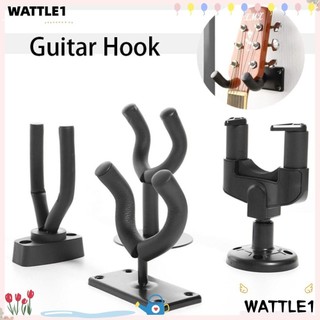 Móc Treo Đàn Guitar WTTLE, Phụ Kiện Nhạc Cụ Chống Trơn Trượt Móc, Kim Loại Đa Năng Treo Tường Đàn Guitar Giá Trưng Bày Đàn Guitar Điện Đàn Ukulele