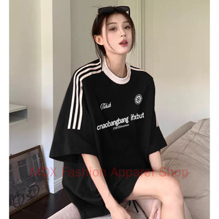 100% Cotton Mỹ Ba Thanh Áo Thun Nữ Retro Thiết Kế Thường Ngày Rời In Chữ Tay Ngắn