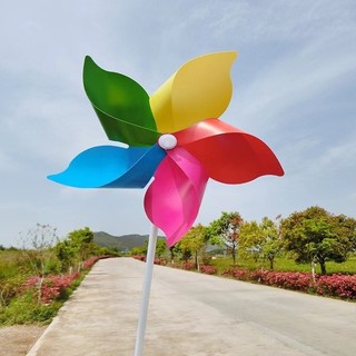 Set 10 Chong chóng nhựa nhiều màu cầm tay,chong chóng 4 cánh, 5 cánh trang trí mầm non, trường học, Pandora