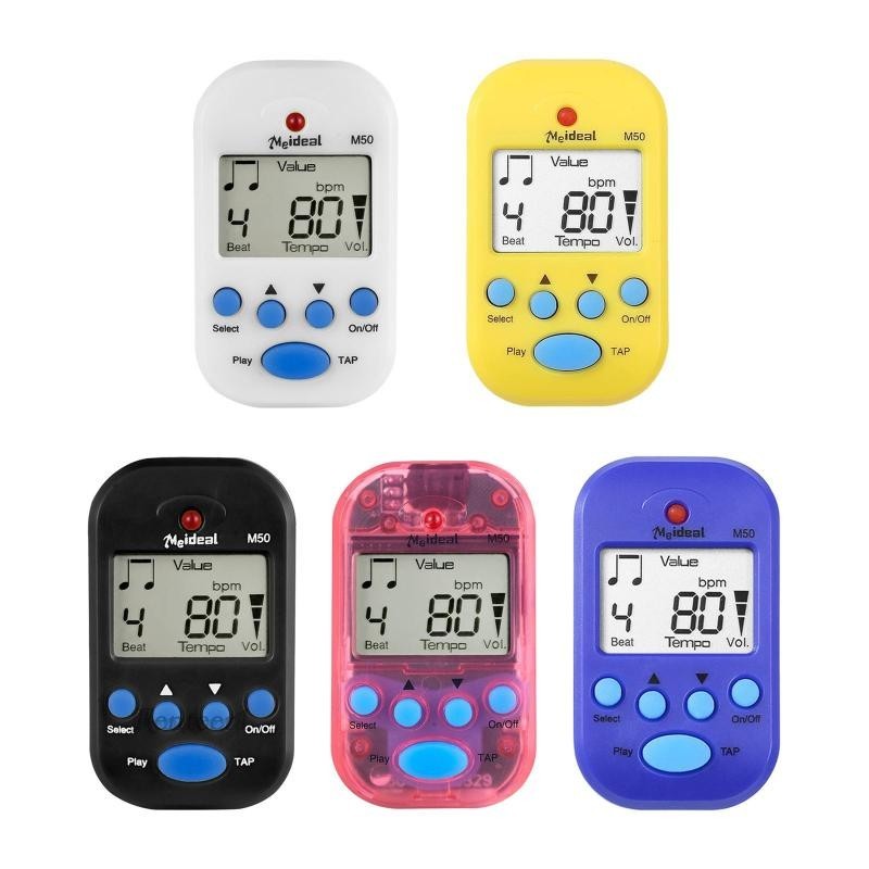 Mini Kỹ Thuật Số Metronome Beat Tap, Phần Nhạc Cụ, Kẹp Trên Điện Tử Metronome Cho Đàn Piano Sáo Guitar Trống