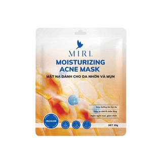 Mặt nạ dành cho da nhờn và mụn - moisturizing acne mask miri .